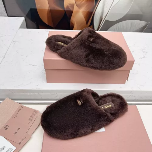 Cheap MIU MIU Slippers For Women #1363158 Replica Wholesale [$92.00 USD] [ITEM#1363158] on Replica MIU MIU Slippers