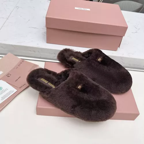 Cheap MIU MIU Slippers For Women #1363158 Replica Wholesale [$92.00 USD] [ITEM#1363158] on Replica MIU MIU Slippers