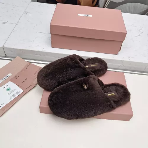 Cheap MIU MIU Slippers For Women #1363158 Replica Wholesale [$92.00 USD] [ITEM#1363158] on Replica MIU MIU Slippers