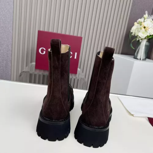 Cheap Gucci Boots For Women #1363163 Replica Wholesale [$115.00 USD] [ITEM#1363163] on Replica Gucci Boots