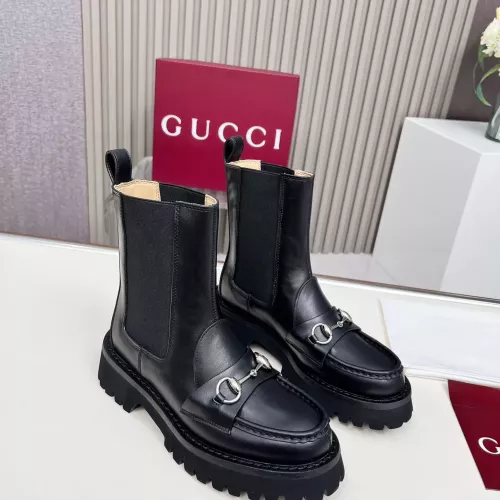 Cheap Gucci Boots For Women #1363164 Replica Wholesale [$115.00 USD] [ITEM#1363164] on Replica Gucci Boots