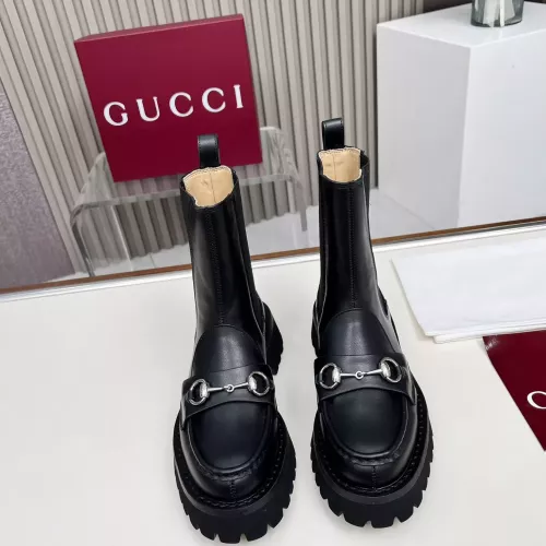 Cheap Gucci Boots For Women #1363164 Replica Wholesale [$115.00 USD] [ITEM#1363164] on Replica Gucci Boots