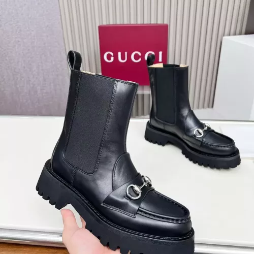 Cheap Gucci Boots For Women #1363164 Replica Wholesale [$115.00 USD] [ITEM#1363164] on Replica Gucci Boots