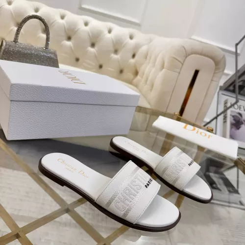 Cheap Christian Dior Slippers For Women #1363165 Replica Wholesale [$82.00 USD] [ITEM#1363165] on Replica Christian Dior Slippers