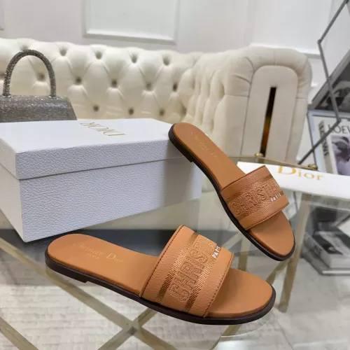 Cheap Christian Dior Slippers For Women #1363167 Replica Wholesale [$82.00 USD] [ITEM#1363167] on Replica Christian Dior Slippers