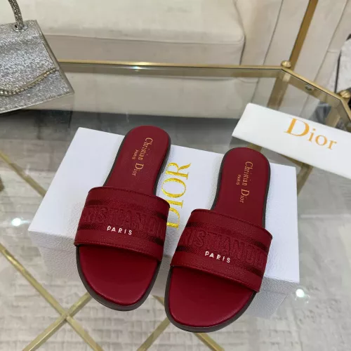 Cheap Christian Dior Slippers For Women #1363168 Replica Wholesale [$82.00 USD] [ITEM#1363168] on Replica Christian Dior Slippers