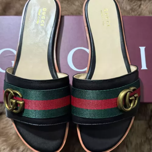 Cheap Gucci Slippers For Women #1363170 Replica Wholesale [$64.00 USD] [ITEM#1363170] on Replica Gucci Slippers