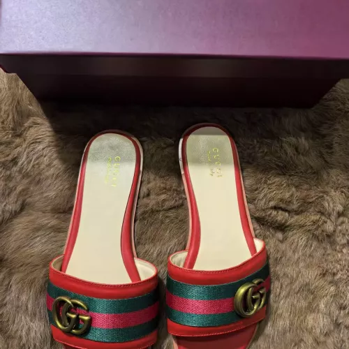 Cheap Gucci Slippers For Women #1363171 Replica Wholesale [$64.00 USD] [ITEM#1363171] on Replica Gucci Slippers