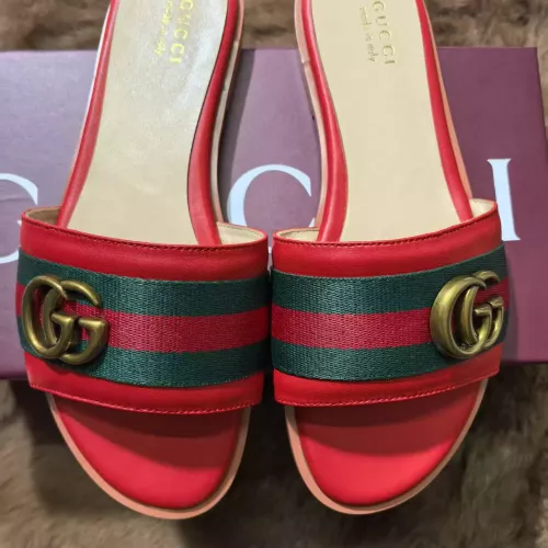 Cheap Gucci Slippers For Women #1363171 Replica Wholesale [$64.00 USD] [ITEM#1363171] on Replica Gucci Slippers