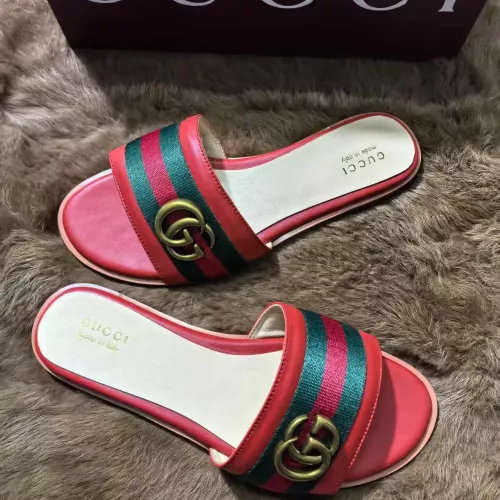 Cheap Gucci Slippers For Women #1363171 Replica Wholesale [$64.00 USD] [ITEM#1363171] on Replica Gucci Slippers