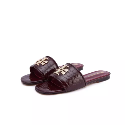 Cheap Tory Burch TB Slippers For Women #1363182 Replica Wholesale [$85.00 USD] [ITEM#1363182] on Replica Tory Burch TB Slippers