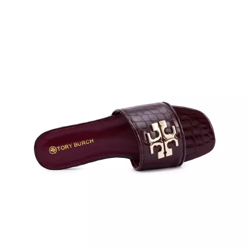 Cheap Tory Burch TB Slippers For Women #1363182 Replica Wholesale [$85.00 USD] [ITEM#1363182] on Replica Tory Burch TB Slippers