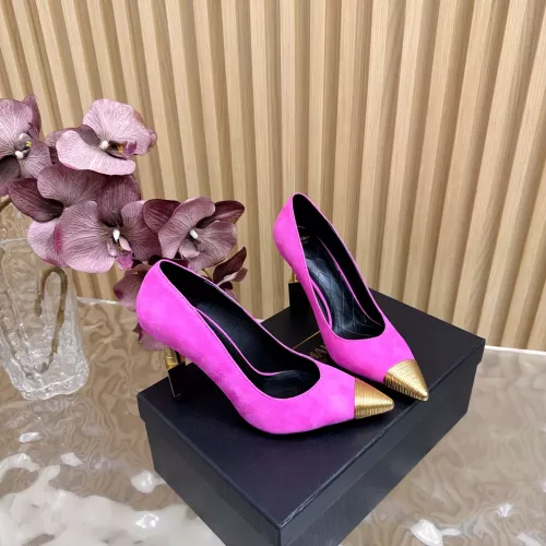Cheap Balmain High-Heeled Shoes For Women #1363204 Replica Wholesale [$130.00 USD] [ITEM#1363204] on Replica Balmain High-Heeled Shoes