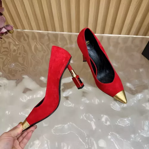 Cheap Balmain High-Heeled Shoes For Women #1363205 Replica Wholesale [$130.00 USD] [ITEM#1363205] on Replica Balmain High-Heeled Shoes