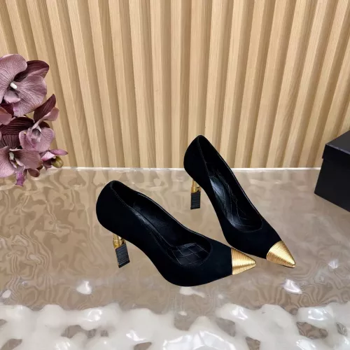 Cheap Balmain High-Heeled Shoes For Women #1363206 Replica Wholesale [$130.00 USD] [ITEM#1363206] on Replica Balmain High-Heeled Shoes