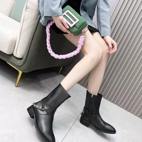 Cheap Chanel Boots For Women #1363249 Replica Wholesale [$108.00 USD] [ITEM#1363249] on Replica Chanel Boots