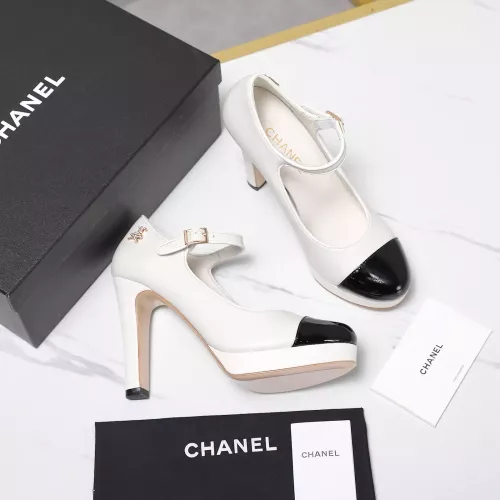 Cheap Chanel High-Heeled Shoes For Women #1363254 Replica Wholesale [$125.00 USD] [ITEM#1363254] on Replica Chanel High-Heeled Shoes