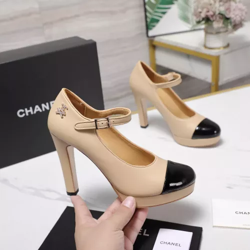 Cheap Chanel High-Heeled Shoes For Women #1363255 Replica Wholesale [$125.00 USD] [ITEM#1363255] on Replica Chanel High-Heeled Shoes