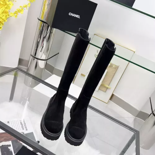 Cheap Chanel Boots For Women #1363257 Replica Wholesale [$145.00 USD] [ITEM#1363257] on Replica Chanel Boots