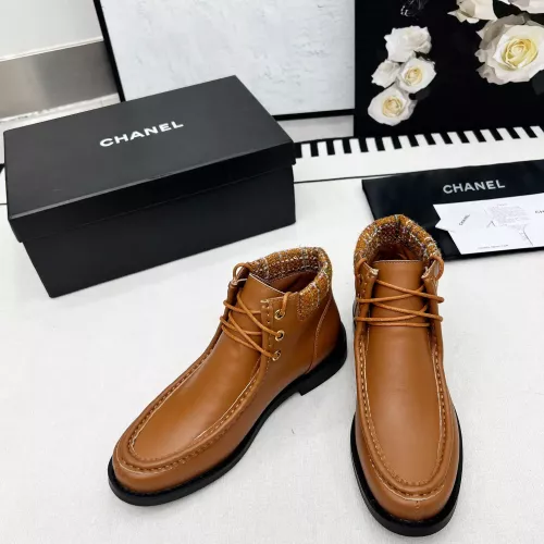 Cheap Chanel Boots For Women #1363258 Replica Wholesale [$102.00 USD] [ITEM#1363258] on Replica Chanel Boots