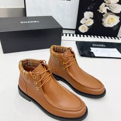 Cheap Chanel Boots For Women #1363258 Replica Wholesale [$102.00 USD] [ITEM#1363258] on Replica Chanel Boots