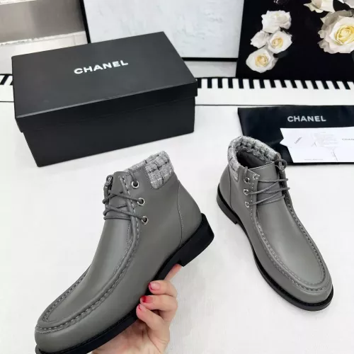 Cheap Chanel Boots For Women #1363259 Replica Wholesale [$102.00 USD] [ITEM#1363259] on Replica Chanel Boots