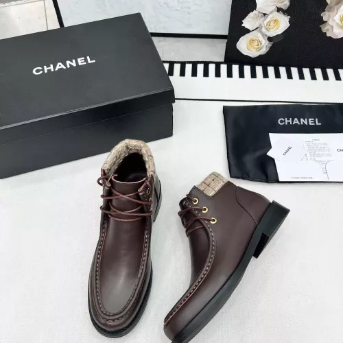 Cheap Chanel Boots For Women #1363260 Replica Wholesale [$102.00 USD] [ITEM#1363260] on Replica Chanel Boots