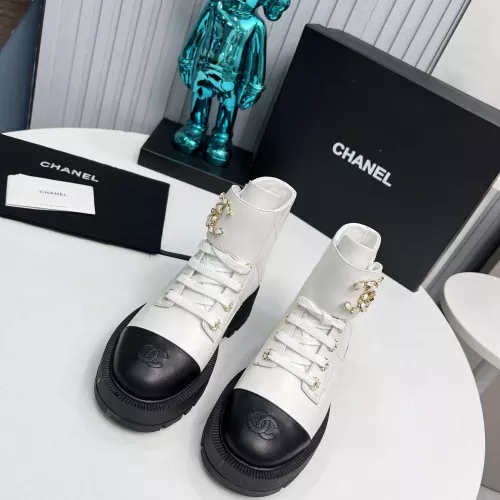 Cheap Chanel Boots For Women #1363262 Replica Wholesale [$115.00 USD] [ITEM#1363262] on Replica Chanel Boots