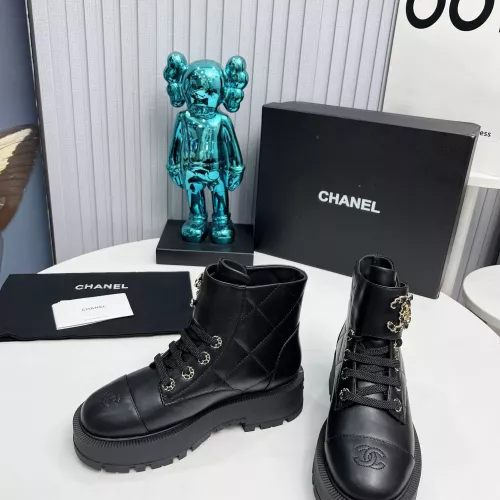 Cheap Chanel Boots For Women #1363263 Replica Wholesale [$115.00 USD] [ITEM#1363263] on Replica Chanel Boots