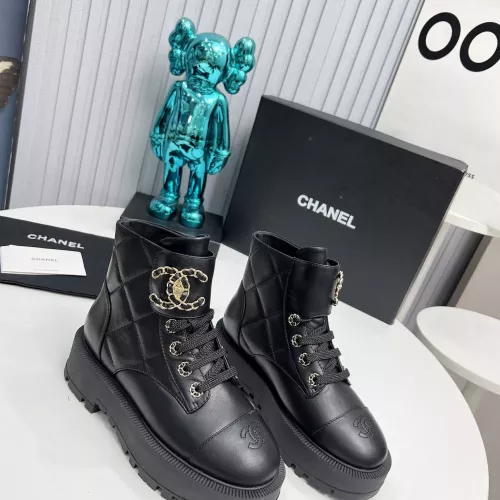 Cheap Chanel Boots For Women #1363263 Replica Wholesale [$115.00 USD] [ITEM#1363263] on Replica Chanel Boots