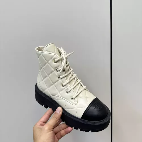 Cheap Chanel Boots For Women #1363264 Replica Wholesale [$115.00 USD] [ITEM#1363264] on Replica Chanel Boots