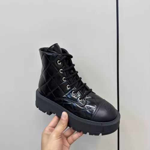 Cheap Chanel Boots For Women #1363265 Replica Wholesale [$115.00 USD] [ITEM#1363265] on Replica Chanel Boots