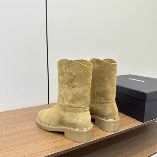 Cheap Chanel Boots For Women #1363266 Replica Wholesale [$132.00 USD] [ITEM#1363266] on Replica Chanel Boots