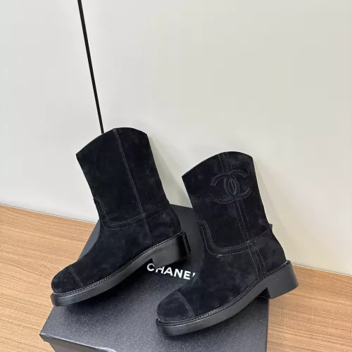 Cheap Chanel Boots For Women #1363267 Replica Wholesale [$132.00 USD] [ITEM#1363267] on Replica Chanel Boots