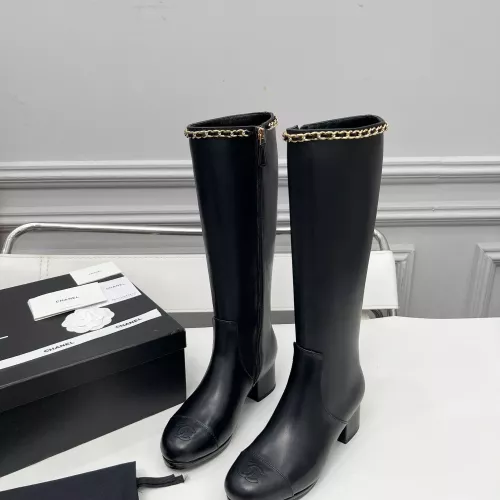 Cheap Chanel Boots For Women #1363275 Replica Wholesale [$145.00 USD] [ITEM#1363275] on Replica Chanel Boots