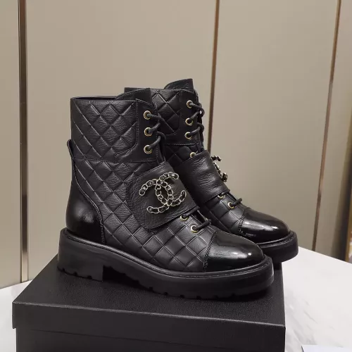 Cheap Chanel Boots For Women #1363277 Replica Wholesale [$115.00 USD] [ITEM#1363277] on Replica Chanel Boots