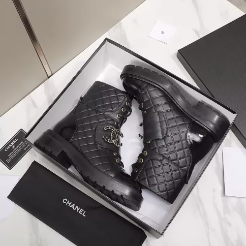 Cheap Chanel Boots For Women #1363277 Replica Wholesale [$115.00 USD] [ITEM#1363277] on Replica Chanel Boots