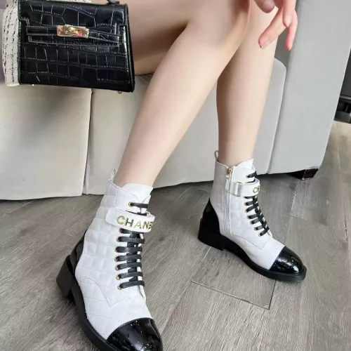 Cheap Chanel Boots For Women #1363278 Replica Wholesale [$115.00 USD] [ITEM#1363278] on Replica Chanel Boots