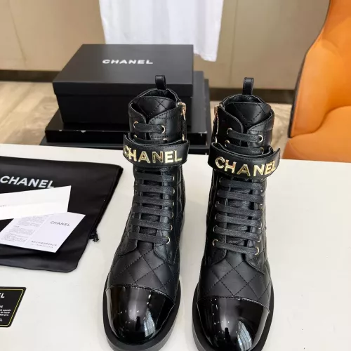 Cheap Chanel Boots For Women #1363280 Replica Wholesale [$115.00 USD] [ITEM#1363280] on Replica Chanel Boots