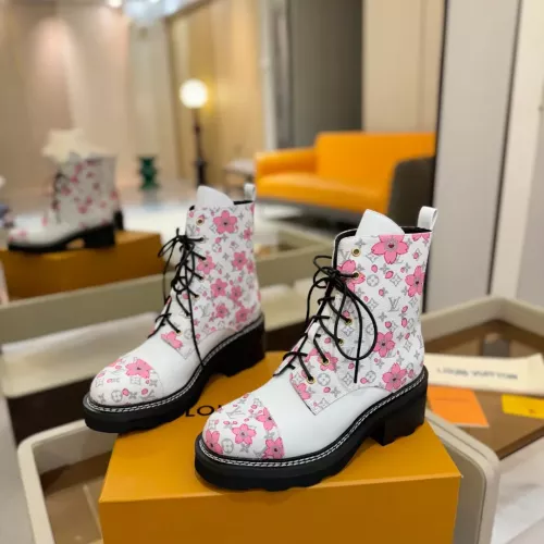 Cheap Louis Vuitton Boots For Women #1363305 Replica Wholesale [$155.00 USD] [ITEM#1363305] on Replica Louis Vuitton Boots