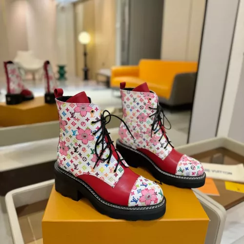 Cheap Louis Vuitton Boots For Women #1363306 Replica Wholesale [$155.00 USD] [ITEM#1363306] on Replica Louis Vuitton Boots