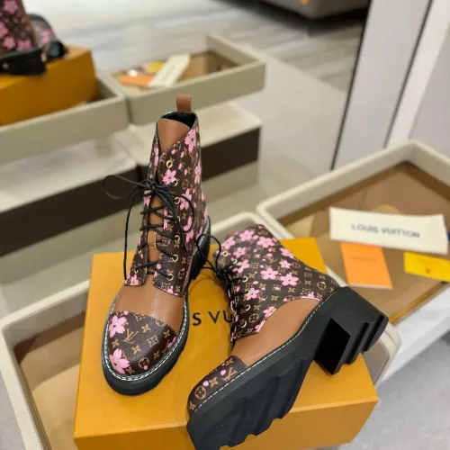 Cheap Louis Vuitton Boots For Women #1363307 Replica Wholesale [$155.00 USD] [ITEM#1363307] on Replica Louis Vuitton Boots