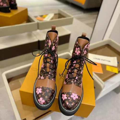 Cheap Louis Vuitton Boots For Women #1363307 Replica Wholesale [$155.00 USD] [ITEM#1363307] on Replica Louis Vuitton Boots