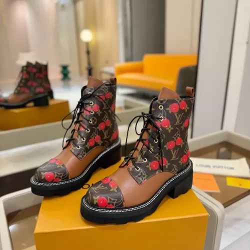 Cheap Louis Vuitton Boots For Women #1363308 Replica Wholesale [$155.00 USD] [ITEM#1363308] on Replica Louis Vuitton Boots