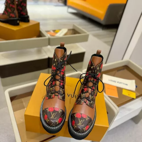 Cheap Louis Vuitton Boots For Women #1363308 Replica Wholesale [$155.00 USD] [ITEM#1363308] on Replica Louis Vuitton Boots