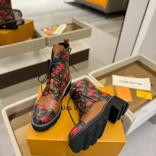 Cheap Louis Vuitton Boots For Women #1363308 Replica Wholesale [$155.00 USD] [ITEM#1363308] on Replica Louis Vuitton Boots