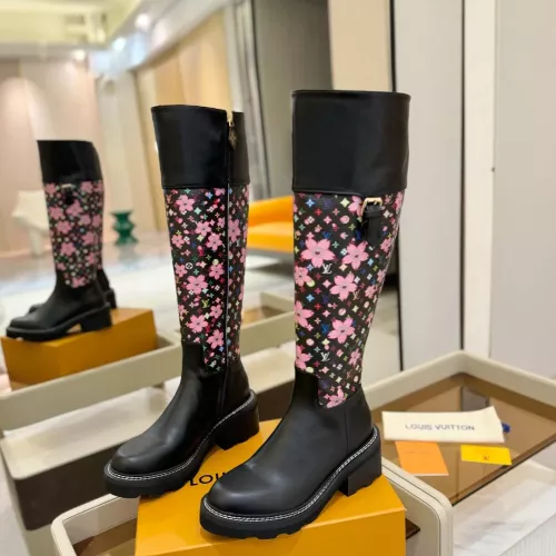 Cheap Louis Vuitton Boots For Women #1363314 Replica Wholesale [$192.00 USD] [ITEM#1363314] on Replica Louis Vuitton Boots