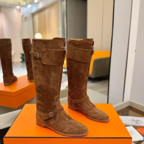 Cheap Hermes Boots For Women #1363330 Replica Wholesale [$238.02 USD] [ITEM#1363330] on Replica Hermes Boots