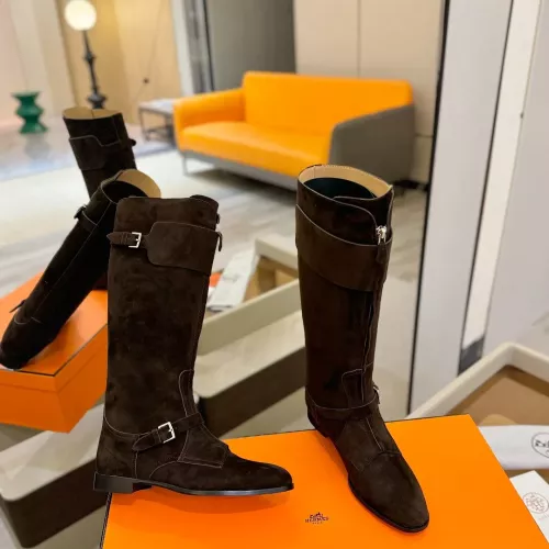 Cheap Hermes Boots For Women #1363331 Replica Wholesale [$238.02 USD] [ITEM#1363331] on Replica Hermes Boots