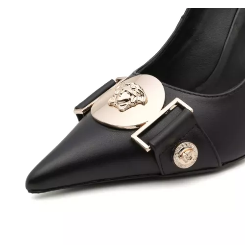 Cheap Versace High-Heeled Shoes For Women #1363341 Replica Wholesale [$80.00 USD] [ITEM#1363341] on Replica Versace High-Heeled Shoes